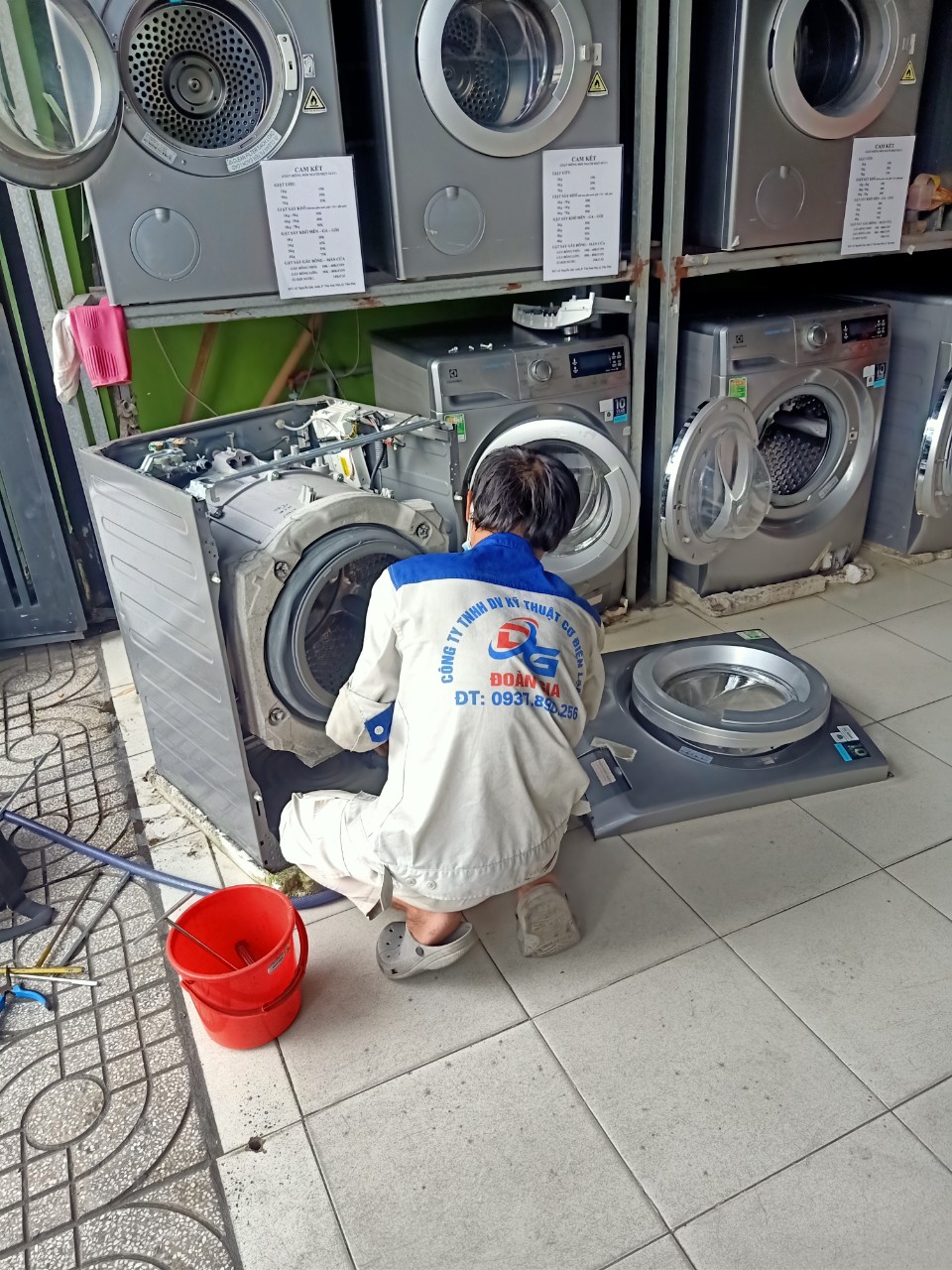 Sửa chữa máy giặt huyện Hóc Môn tại nhà