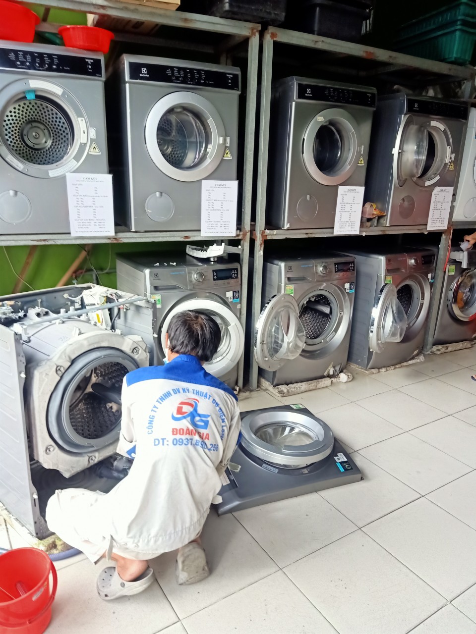 Sửa chữa máy giặt quận 6 tại nhà 2