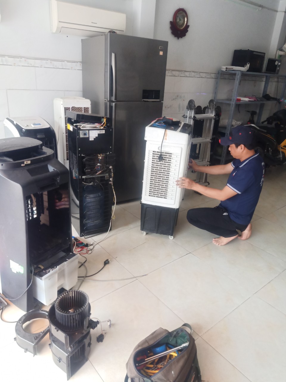 Sửa quạt hơi nước huyện Hóc Môn tại nhà