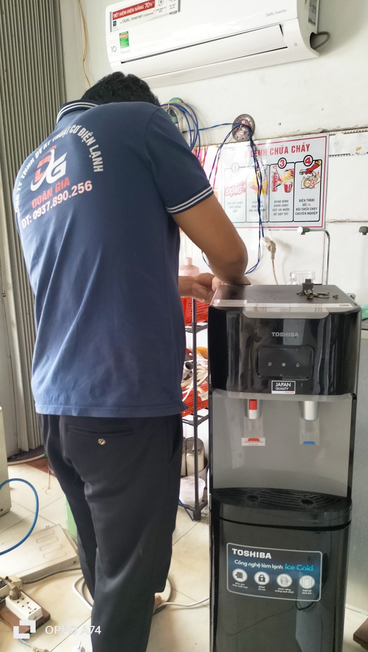Sửa máy lọc nước Toshiba