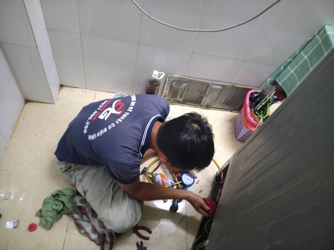 Dịch vụ bơm gas tủ lạnh quận Phú Nhuận