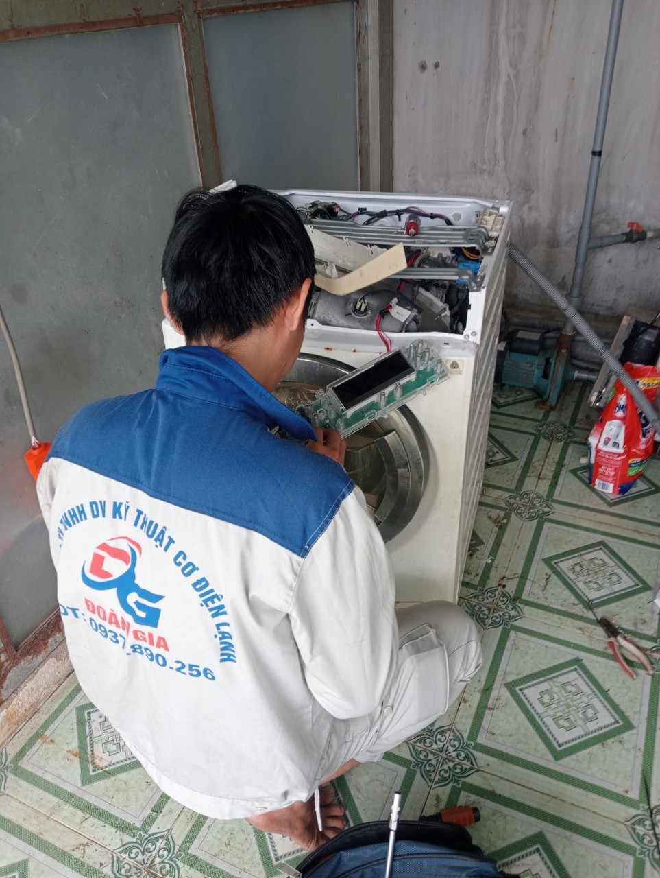 Sửa máy giặt không cấp nước 1