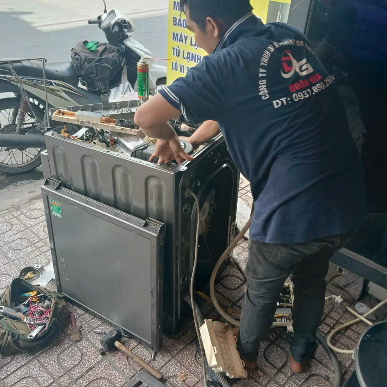Sửa máy giặt không hoạt động