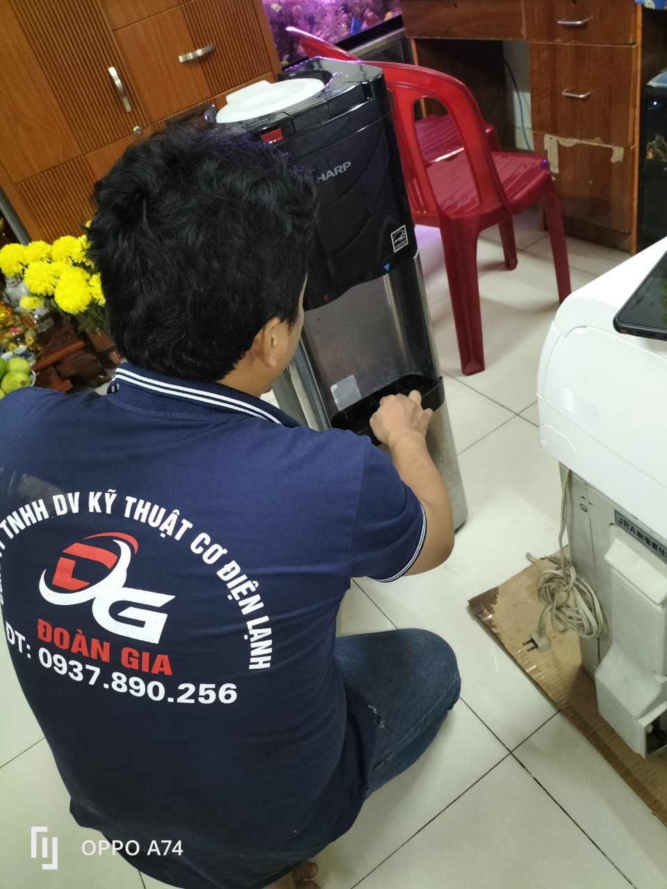 Sửa máy nước uống nóng lạnh huyện Hóc Môn