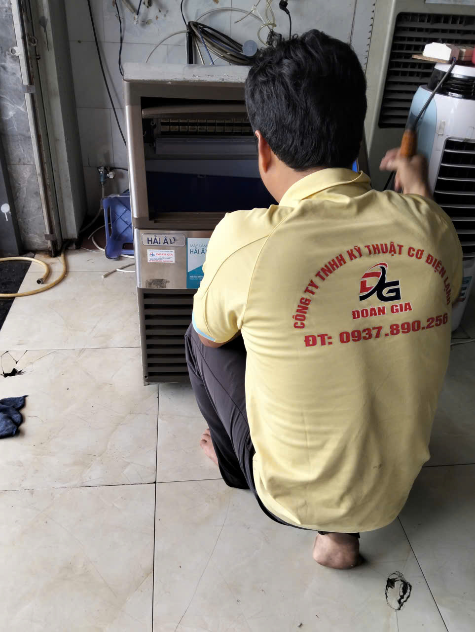 Sửa máy làm đá viên Hải Âu
